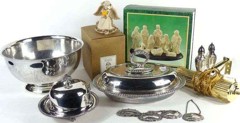SILVER PLATE, COLLECTIBLES