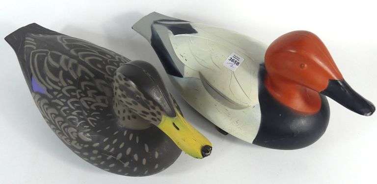 TWO 1967 DUCK DECOYS