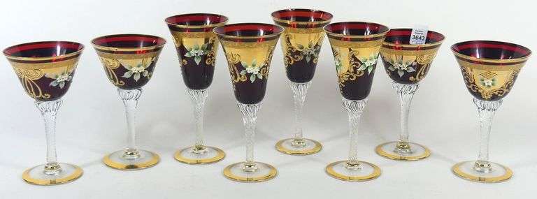 BOHEMIAN STEMWARE, ETC.