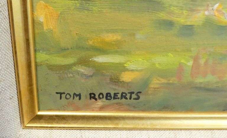 TOM ROBERTS OIL PAINTING