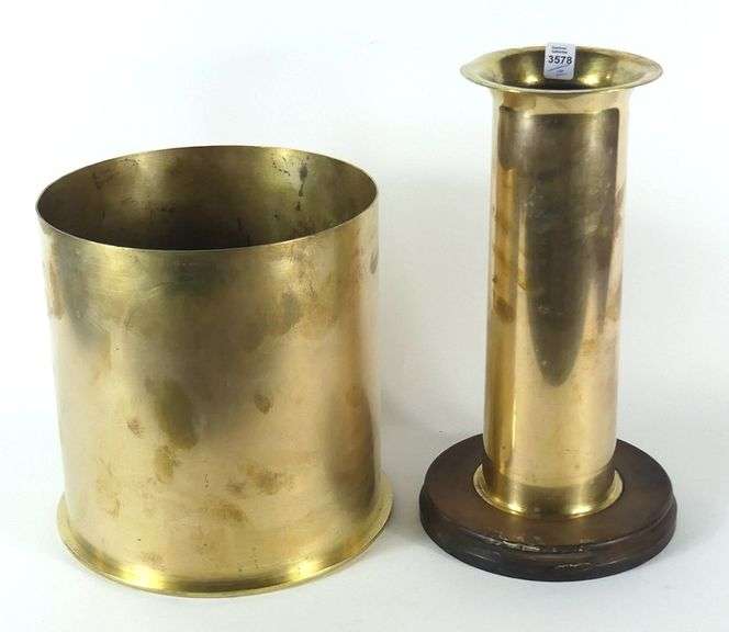 TRENCH ART FROM THE H.M.S. BIARRITZ