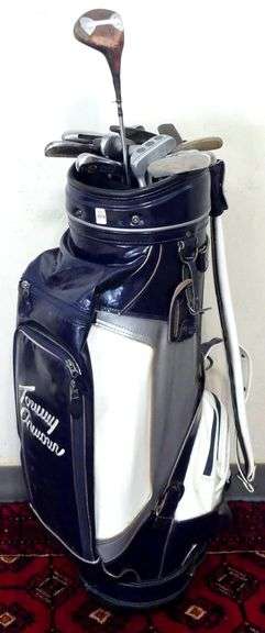 TOMMY ARMOUR GOLF BAG & CLUBS