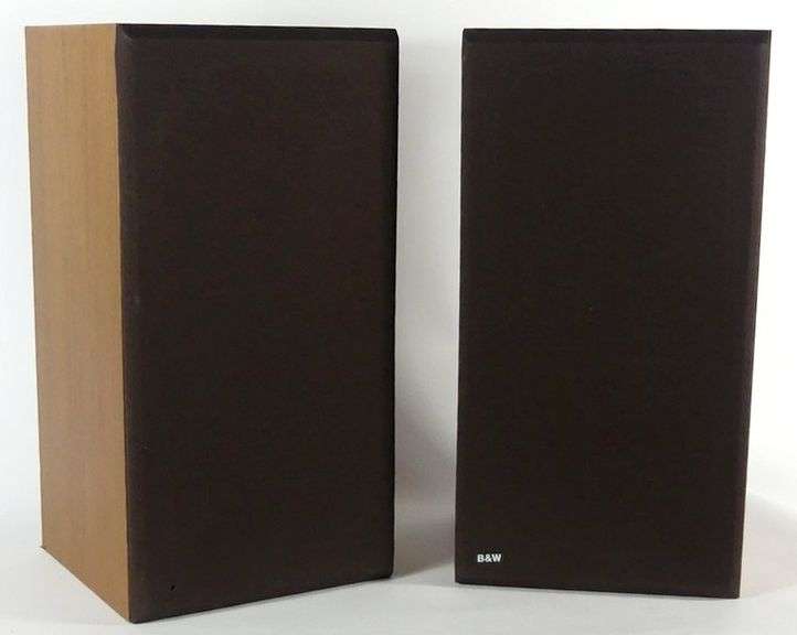 PAIR B & W SPEAKERS