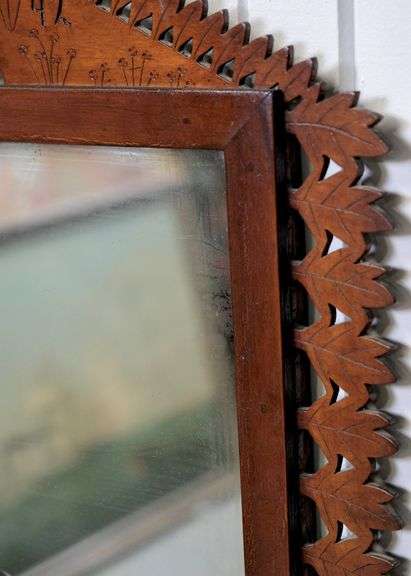 FOLK ART MIRROR