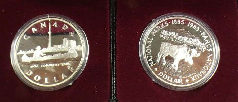 4 CANADIAN SILVER DOLLARS