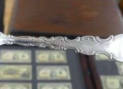 BIRKS REGENCY PLATE "LOUIS DE FRANCE" FLATWARE