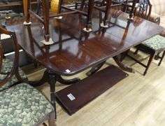 MAHOGANY DINING SET