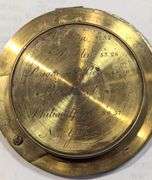 EARLY ENGLISH SHARKSKIN CASED COMPASS