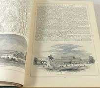 1851 ILLUSTRATED LEATHER BOUND ART JOURNAL