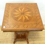 INLAID PARLOUR TABLE