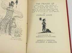THE PRAISE OF CHIMNEY SWEEPERS BY CHARLES LAMB