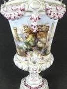 IMPRESSIVE ANTIQUE PORCELAIN URN