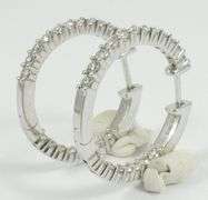 DIAMOND HOOP EARRINGS