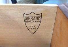 GIBBARD MAHOGANY LOWBOY DRESSER