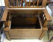 MODERN DEACON'S BENCH
