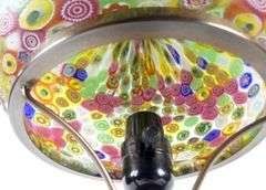 MILLEFIORE ART GLASS LAMP