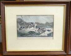 SEVEN FRAMED ANTIQUE ENGRAVINGS