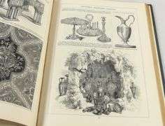 1851 ILLUSTRATED LEATHER BOUND ART JOURNAL