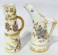 TWO ROYAL WORCESTER JUGS