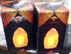 BOX LOT OF LAMPS, ETC.