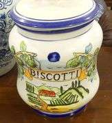 DUTCH AND ITALIAN POTTERY JARS
