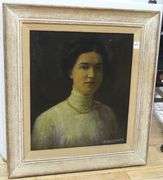 FRAMED "PORTRAIT" OIL PAINTING