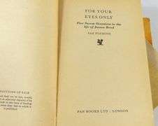 THREE JAMES BOND VOLUMES