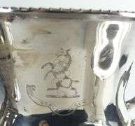 PAIR SILVERPLATED ICE BUCKETS