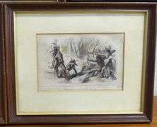 SEVEN FRAMED ANTIQUE ENGRAVINGS