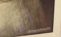 FRAMED "PORTRAIT" OIL PAINTING