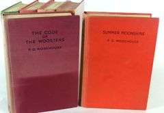 NINE P.G. WODEHOUSE VOLUMES