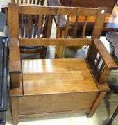 MODERN DEACON'S BENCH