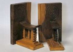 PAIR OF BOOKENDS
