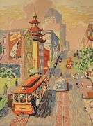 VINTAGE SAN FRANCISCO PRINT