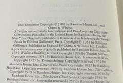 MARCEL PROUST THREE-VOLUME SET