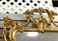ANTIQUE GILTWOOD WALL MIRROR