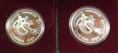 4 CANADIAN SILVER DOLLARS