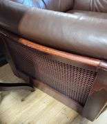 ULFERTS SWEDISH LEATHER ARMCHAIR