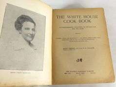 RARE VOLUME WHITE HOUSE COOK BOOK