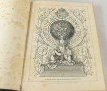 1851 ILLUSTRATED LEATHER BOUND ART JOURNAL