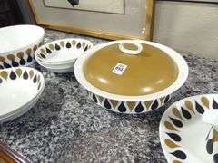 WEDGWOOD "DIABLO" AND BASALT DISHES
