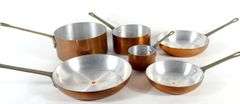 COPPER COOKWARE SET