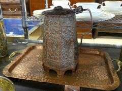 RETRO GLASSES AND HAMMERED COPPER