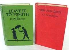 NINE P.G. WODEHOUSE VOLUMES