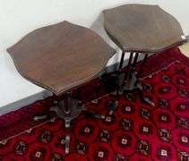 PAIR BAETZ BROS. END TABLES