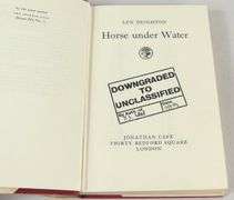 HORSE UNDER WATER BY LEN DEIGHTON