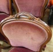 FOUR VICTORIAN DINING CHAIRS