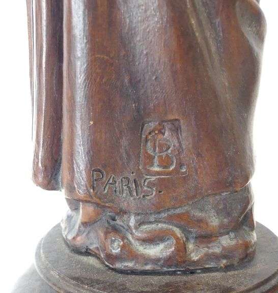 TWO RELIGIOUS SCULPTURES