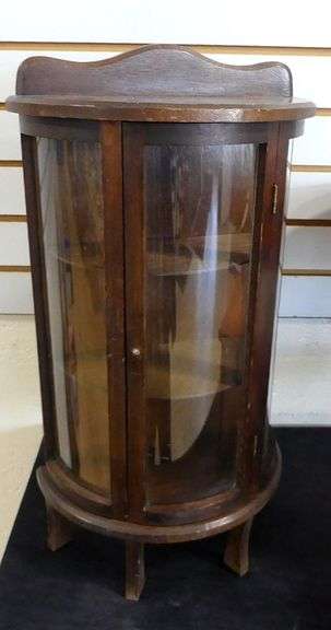TABLE-TOP CABINET AND CHILD'S PIANO TOY