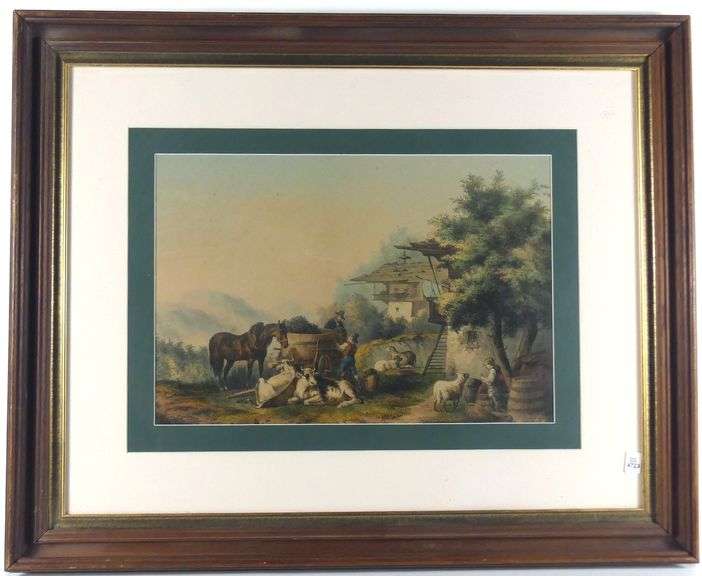 PAIR ANTIQUE ENGRAVINGS